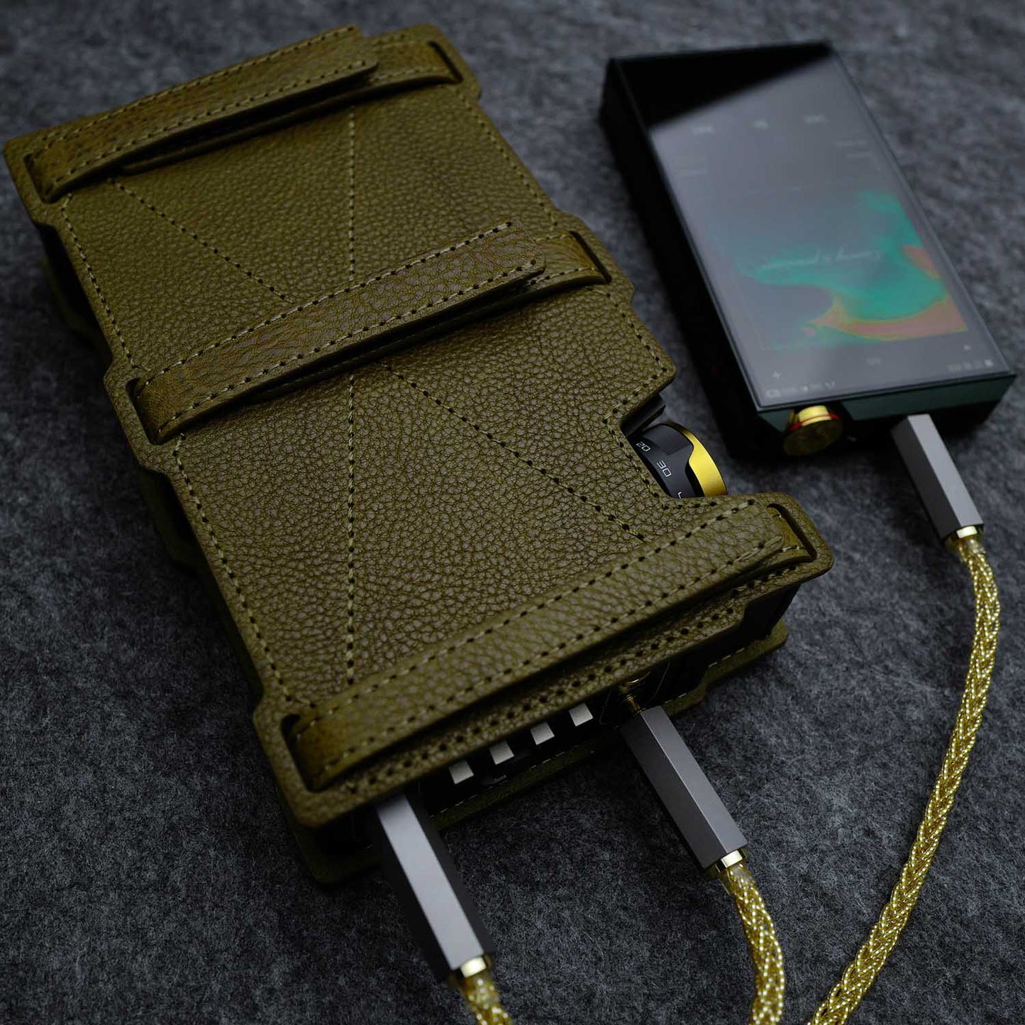 Leather case for EA4