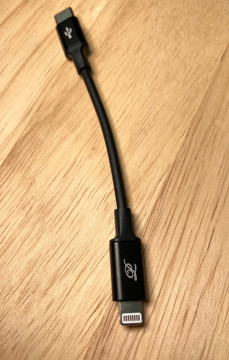 Luxury&Precision USB-C to Lightning cable(保守&メンテ用)