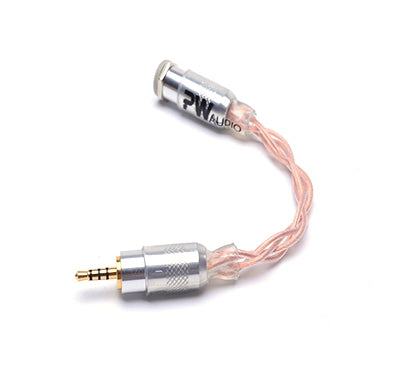 3.5mm balanced female to 2.5mm balanced male with OCC wire