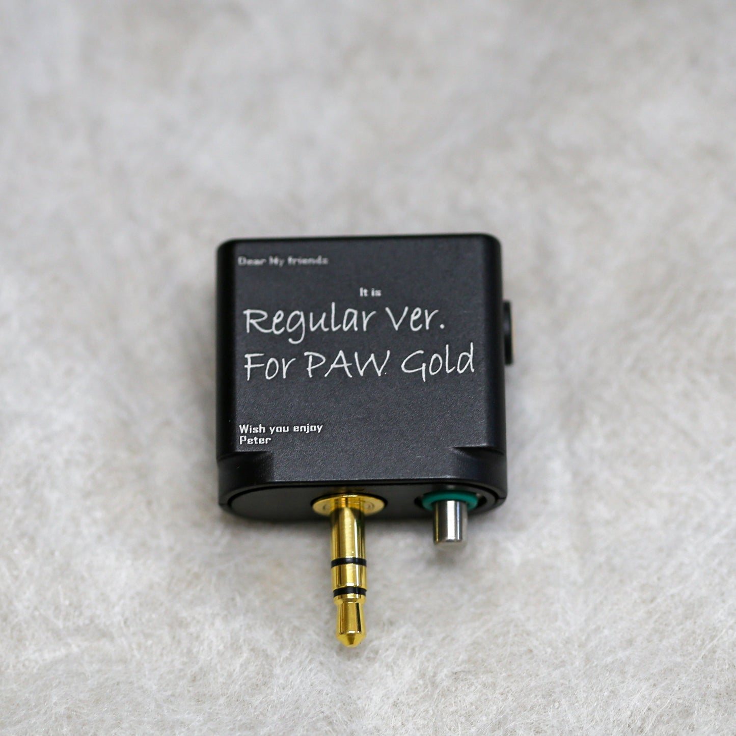 PAW Gold 4.4mm Adaptor with GROUND-RESONANCEシリーズ