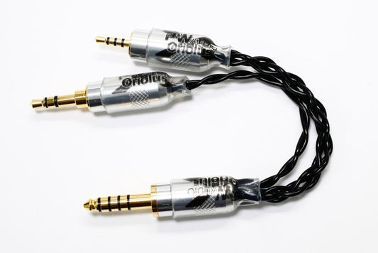 2.5mm+3.5mmGND to 4.4mm ofc cable for oriolus